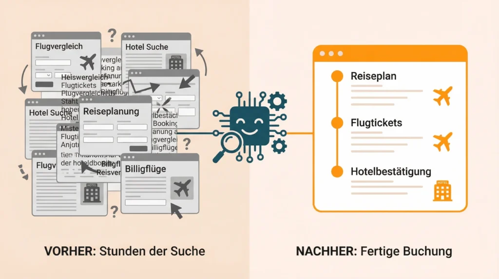Reiseplanungschaos-beheben